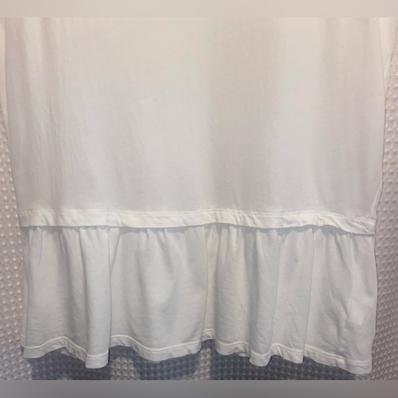 Women’s Old Navy sleeveless peplum style 100% cotton shirt size medium - Picture 6 of 8